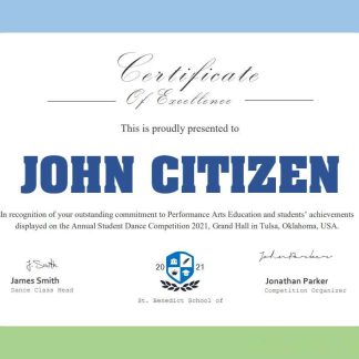 USA Dealership Completion cert download template file