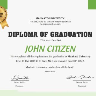 USA Driving Cert download template file