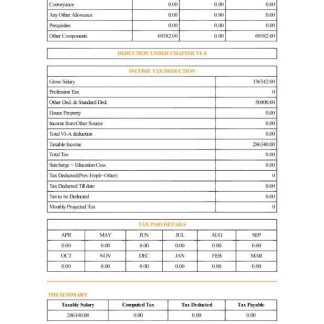 Aerial Telecom Solutions payslip template in Word and PDF formats.pdf, 1 download template file