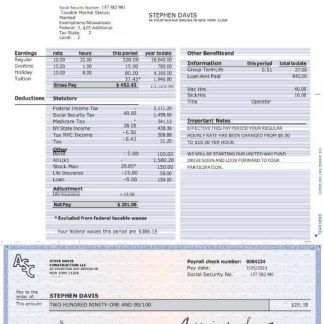 Congo Bomoko statement of earning & deductions template in Word and PDF formats.pdf, 3 download template file