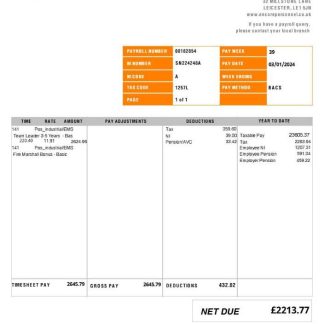 employee paycheck, paycheck stub and bank deposit slip Word and PDF template download template file