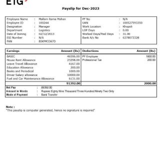 Era Elit Enterprise payslip template in Word and PDF formats.pdf, 1 download template file