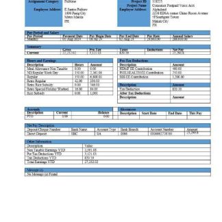 Alorica Philippines payslip template in Word and PDF formats.pdf, 1 download template file