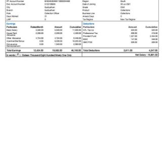 Harbour Energy salary slip template in Word and PDF formats.pdf, 2 download template file