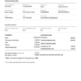 Harbour Energy salary slip template in Word and PDF formats.pdf, 3 download template file