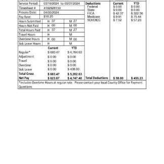 ICICI Lombard General Insurance Company payslip template in Word and PDF formats.pdf, 1 download template file