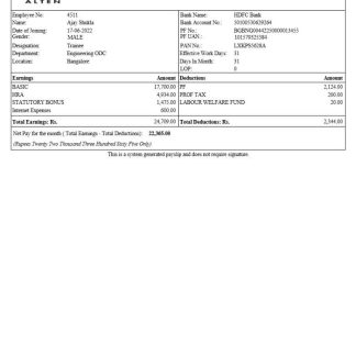 Alten India payslip template in Word and PDF formats.pdf, 2 download template file