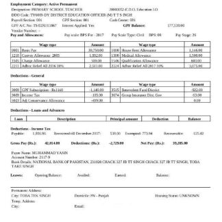 INDIA CRP Risk Management Limited salary slip template in Word and PDF formats download template file