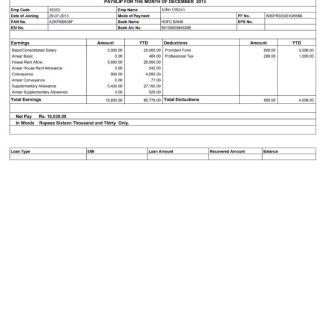 INDIA IKYA Human Capital Solutions payslip in Word and PDF formats download template file