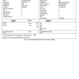 ITC Infotech payslip template in Word and PDF formats.pdf, 3 download template file