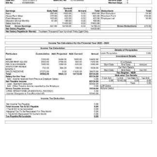 Kerikiwi Orchard Management Solutions payslip template in Word and PDF formats.pdf, 1 download template file