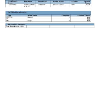 Kotak Life Insurance Company payslip template in Word and PDF formats.pdf, 1 download template file