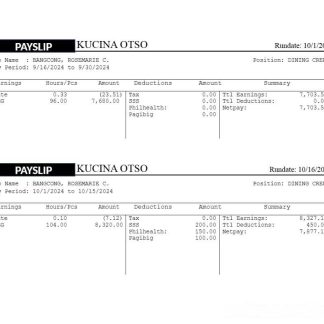 Kroger grocery payslip template in Word and PDF formats.pdf, 1 download template file