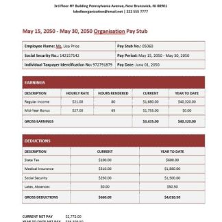Kroger grocery payslip template in Word and PDF formats.pdf, 2 download template file