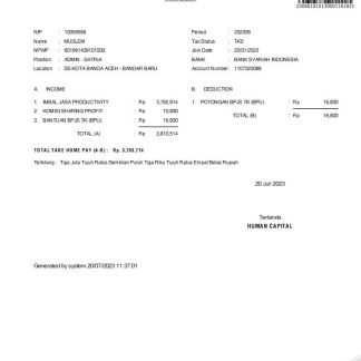 Animal Memorial Service INC pay stub template in Word and PDF formats.pdf, 1 download template file