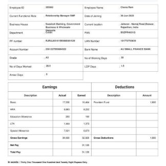 Aspire Global International payslip template in Word and PDF formats.pdf, 1 download template file