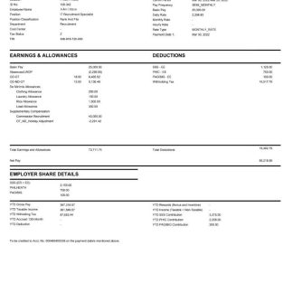 Patil Rail Infrastructure payslip template in Word and PDF formats.pdf, 2 download template file