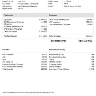 Premium Transmission payslip template in Word and PDF formats.pdf, 1 download template file