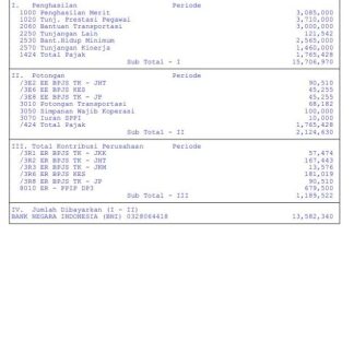 Presston Engineering Corporation pay stub in PDF and Word format download template file