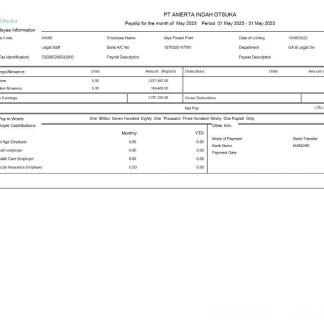 Primary Wave Entertainment pay statement template in Word and PDF formats.pdf, 1 download template file