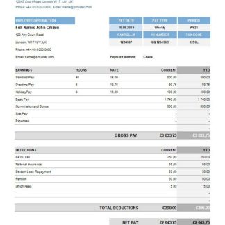Recron Malaysia payslip template in Word and PDF formats.pdf, 1 download template file