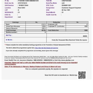 Sutherland Global Services Philippines payslip template in Word and PDF formats.pdf, 1 download template file
