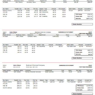 USA Brookson solutions limited payslip download template file