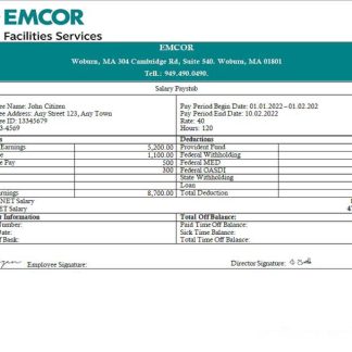 USA CHS Inc. agricultural company download template file