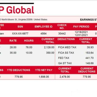 USA diagnostic company employee sheet download template file