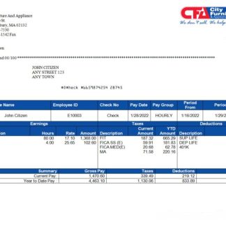USA educational company employee sheet download template file