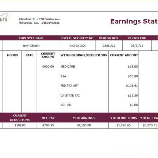 USA engineering company employee sheet Mastec download template file