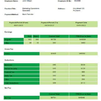 USA equipment employee sheet template download template file