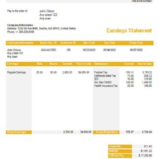 USA IT consulting company employee sheet download template file