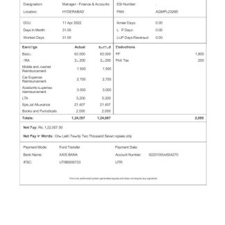 USA UNIVERSITY of Oregon payslip template in Word and PDF formats download template file
