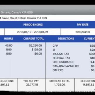 Cambridge Technology Enterprises payslip template in Word and PDF formats.pdf, 1 download template file