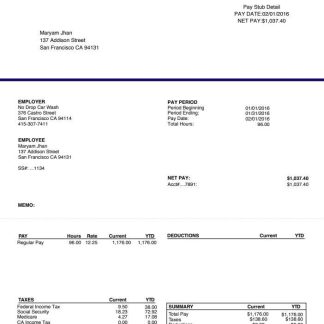 Capgemini Technology Services India payslip template in Word and PDF formats.pdf, 1 download template file