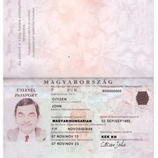 Hungary Passport v2 Download Template File