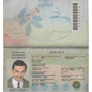 Jamaica Passport Download Template File
