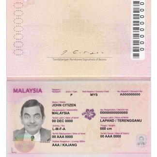 Malaysia Passport 2010 Download Template File