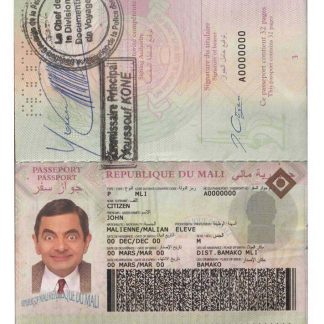 Mali Passport Download Template File