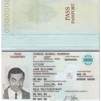 Norway Passport v1 Download Template File