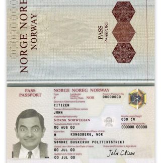 Norway Passport v2 Download Template File