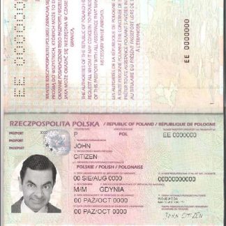 Poland Passport 2011 Download Template File