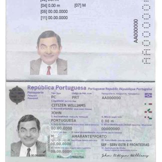 Portugal Passport 2017 Download Template File