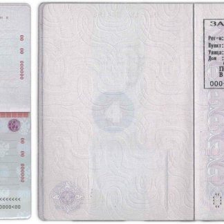 Russia Standard Passport Download Template File