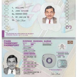 Sweden Passport v2 Download Template File