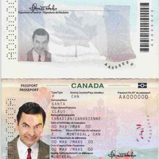 Canada Passport template in PSD format, fully editable (2010 ?C present) download template file