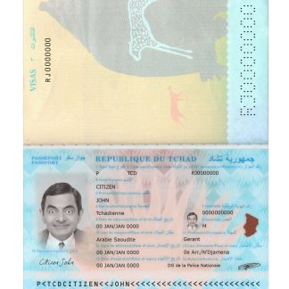 Du Tchad Passport 2021 Download Template File