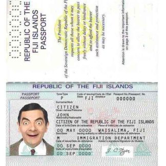 Fiji Passport Download Template File