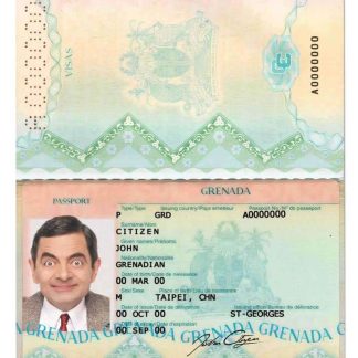 Grenada Passport Download Template File